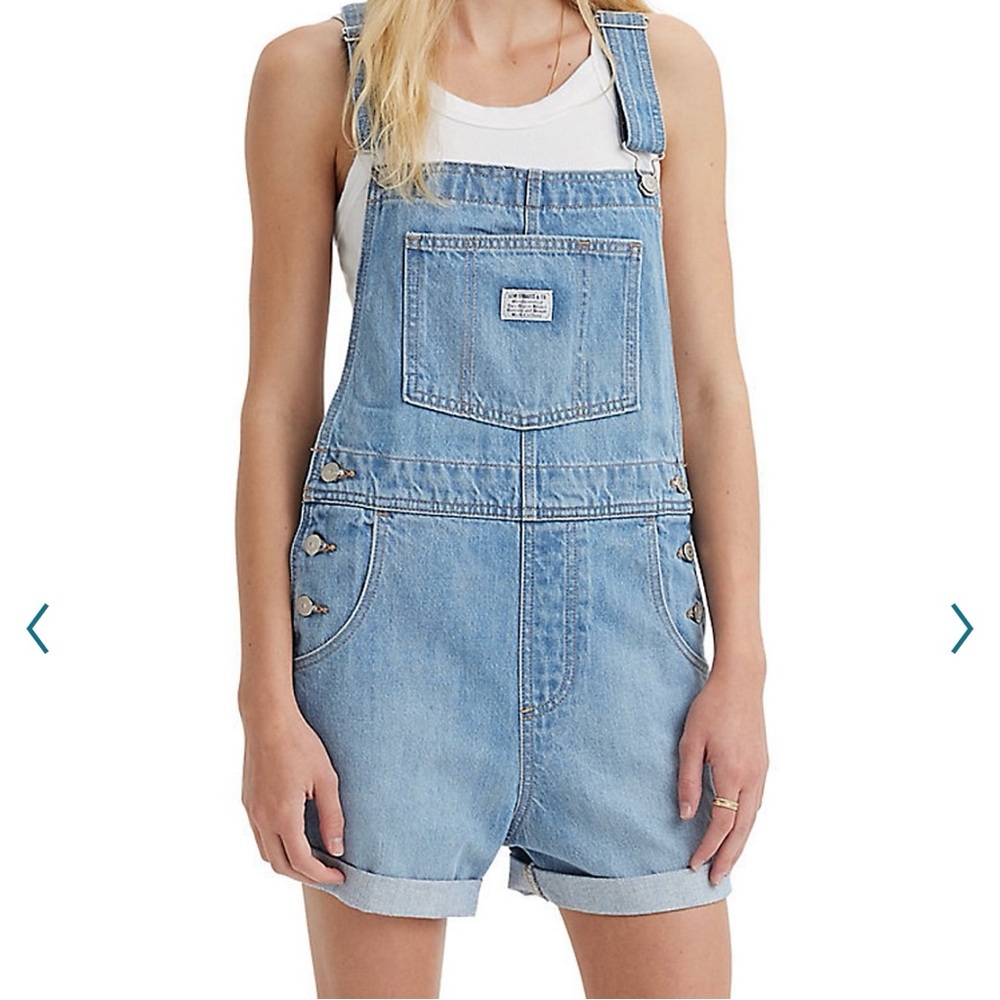 Levi Short Overalls
